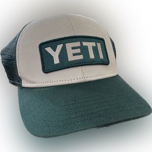 YETI Logo Badge Mid-Profile Trucker Hat with Bureo Brim
